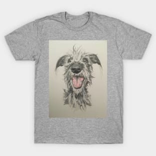 Scruffy Lurcher T-Shirt